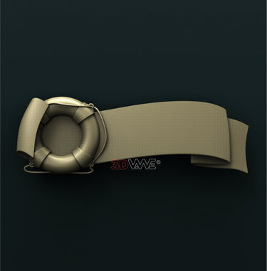 LIFEBUOY SIGN 3D STL 3DWave